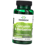 Kurkumiin ja berberiin musta pipraga, Curcumin and Berberine with Black Pepper, Swanson 60kaps (71280320) 60caps