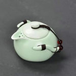 Keraamiline teekann veekeetja gaiwan Hiina Reisi Keraamiline teetass pueri jaoks Hiina teekann kaasaskantav teeserviis joogin&otilde;ud 50% soodustus