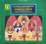 LP plaat CLAUDIO MONTEVERDI / HEINRICH SCH&Uuml;T - Magnificat / Deutsches Magnificat; H71134 NONESUCH 1967 USA Klassikaline Kasutatud