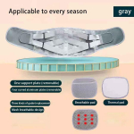 1PC adjustable waist support belt - breathable elastic back support, suitable for all seasons, three types of waist pads are breathable and warm M must