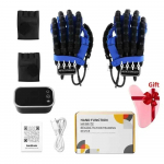K&auml;e taastusrobotkindad Automaatne k&auml;e taastus&otilde;ppeseade Rehaabiliteeriv teraapia Hemipleegia kindad S&otilde;rmetreener Sinine Size XL