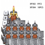 Keskaegsed Elfi Rohani s&otilde;durid Kaardiv&auml;gi lotr Tegevusfiguurid Mini Klotsid Nukk Kokkupandavad Ehitusklotsid MOC DIY M&auml;nguasjad lapse kingituseks
