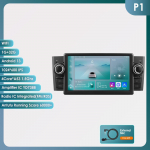 Ossuret Navi Peaseade Carplay 4G WIFI Intelligentne 7862 2din RDS Android Autoraadio Fiat Grande Punto Linea Autoraadio Multimeedia Video M&auml;ngija GPS-iga P1 4Core 1G 32G
