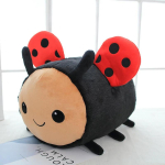 Kawaii mesilane lepatriinu pehmem&auml;nguasi pehme t&auml;idisega putukas meemesilane lepatriinu nukk m&auml;nguasjad laste s&uuml;nnip&auml;evaks j&otilde;ulukingitus lapsele 40cm