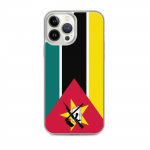 Coque iPhone &ndash; Drapeau Mosambique &ndash; iPhone 13 Pro Max &ndash; Supp &ndash; Mitmev&auml;rviline &ndash; Vertikaalne