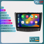 Hizpo 4G Intelligentsne Autoraadio 2Din Android 14 Autoraadio Lexus IS250 IS300 IS200 IS220 IS350 jaoks Multimeedia Video M&auml;ngija Navigatsiooni GPS Peaseade P2CP 4Core 2G 32G