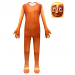 Laste Poisid Ajuk&otilde;dunemine Loomad Tung Tung Tung Anime Multikas Kombinesoon Maski Komplekt R&otilde;ivad Halloween Cosplay Kost&uuml;&uuml;m 140cm