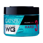 Gatsby nahast veel&auml;ikega juuksegeli 300ml Pakk 1 &ndash; Tugev m&auml;rg v&auml;limus Hoidvusaste 3, Pikaajaline l&auml;ige, Kergesti v&auml;ljapestav, Mittekleepuv stiliseeriv geel