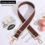 Reguleeritav Crossbody triibuline kotirihm &ndash; mitmek&uuml;lgne, lai asendusrihm Gold