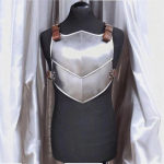 Dragon Age nahksoomusrindmik, fantaasia kehasoomus, cosplay terasest rindmik, REENACTMENT kost&uuml;&uuml;m J&Otilde;ULUKINK