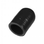 X AUTOHAUX 1 tk Pikkus 30 mm Sisel&auml;bim&otilde;&otilde;t 22 mm/0,87 Must Auto Silikoonkummist Vooliku Ots Inner diameter 22mm must