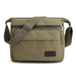 1 Meeste Retro L&otilde;uendist Crossbody Kott, Vabaaja Reisi &Otilde;lakott, V&auml;lisspordi &Otilde;lakott Reguleeritava Rihmaga armee roheline v&auml;rv