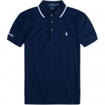 Polo Ralph Lauren Kirjadega Tikitud Puuvillane L&uuml;hikeste Varrukatega Polo S&auml;rk Meeste topid 710791505-003 XS