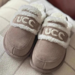 SyfIyno Naiste Pl&uuml;&uuml;sist Karusnahast Majasussid Saapad Mood Libisemiskindlad Sisetallaga Saapad Naissoost Koduseks Kasutamiseks Luksuslikud Paksud Madalad V&auml;lisjalatsid 35