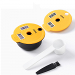 Korduvkasutatavad kohvikapslid BOSCH-s masinale Tassimo Happy Vivy Roostevabast terasest t&auml;idetavad kohvimasina filtrid 180ML/220ML