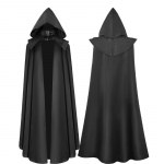 Halloweeni keskaegne m&uuml;ts mantel gooti mantel kuradi v&otilde;luri keep keep S must