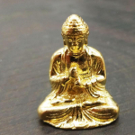 Puhast messingist miniatuurne Shakyamuni Buddha kaunistus Kodukaunistus K&auml;&auml;bus kujuke