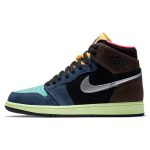 Air Jordan 1 Retro High Tokyo Bio Hack Meeste Tossud Mitmev&auml;rvilised Barokk-Pruun Must 555088-201 44.5
