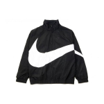 Nike Big Swoosh Kootud Statement Jakk Must Meeste Streetwear AR3132-010 M