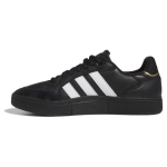 adidas Tyshawn Low Must Valge Kuldne Nahast Unisex Tossud Core-Black Cloud-White Gold-Metallic IE3124 42⅔