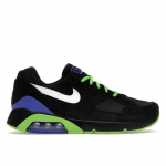 Nike Air Max 180 Joker Unisex tossud Must Valge Action-Green FZ3058-001 40.5