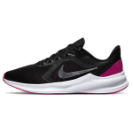 Nike Downshifter 10 Klassikaline logo Kangas Polsterdus Libisemisvastane Madal L&otilde;ige Maratonijooksukingad Naiste toss Must Valge Lilla CI9984-004 40