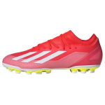 Adidas X Crazyfast League Mugav Lihtne AG (Kummist l&uuml;hikesed trukid) P&otilde;rutust summutavad vastupidavad jalgpallikingad Unisex jalgpallikingad Punane Valge IF0678 44⅔