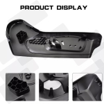 2020-2024 Ford Explorer'i vasakpoolse juhiistme kattepaneeli jaoks MB5Z 7862187-EC Must gray