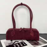 Ehtne Nahast Naiste Kott Teckel Laisk Koer Muster Veisenahast &Uuml;he &Otilde;la Allkinnitusega Suure Mahutavusega K&auml;eshoitav Prantsuse Stiilis Kott Naistele 32&times;11&times;10cm