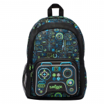 Smiggle sinine kahe &otilde;larihmaga koolikott 1.-6. klassile - suur, survevaba, multifunktsionaalne seljakott