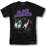 Black Sabbath Ozzy Ozbourne Rockikontserdi Tuur Vintaaž Graafilise Disainiga T-s&auml;rk 3XL