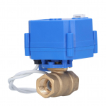 Elektriline kuulkraan BSP Messing Mootoriga Mini DN15 1/2 tolli DC12V 3-juhtmeline Seadistustarvik