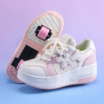 2-40 Poiste/t&uuml;drukute Rulluiskudega Tossud Kaherattalised Spordisaapad Rulluisk Saab Eemaldada &Otilde;pilaste Uisusaapad 35 roosa