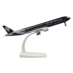 Air NEW ZEALAND Airlines 20cm Mudelilennuk Laste M&auml;nguasi B777 777 Airways Metallisulamist Lennukimudel Diecast Lennuk R Rattad must