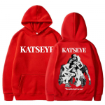 Kpopi grupp Katseye graafilise pildiga dressipluus Moodne vintage meeste ja naiste Korea pikkade varrukatega &uuml;le suuruses fliisist vabaaja dressipluus Streetwear kingitus S