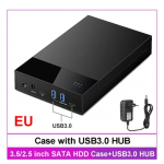3,5/2,5-tolline k&otilde;vaketta korpus USB 3.0 jaoturiga USB 3.0-st SATA v&auml;lise k&otilde;vaketta lugeja toetab 20 TB k&otilde;vaketast s&uuml;learvutile