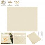 2x3/3x3/3x4/4x5M Veekindel P&auml;ikesekaitsekate Ruudukujuline Ristk&uuml;likukujuline Aia Terrass UV-kaitsega Peokate Basseini Telkimiskate Varjualune 2x2M