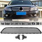 W204 Eesmise kaitseraua alumine iluv&otilde;re Grill Mercedesele Benz C-klassile AMG W204 2008-2014 Eesmised alumised v&otilde;rks&otilde;elad United States