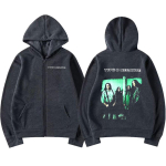 Rock Band Type O Negative 1996 All You Need Is Blood T&otilde;mblukuga Hupparid Gooti Vintage T&otilde;mblukuga Dressipluusid Meeste Naiste Jakid Huppari XL tumehall v&auml;rv