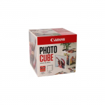 Pack cr&eacute;atif - Canon - Photo Cube - Papier photo glac&eacute; 5x5 - Cadre magn&eacute;tique - 40 feuilles roheline
