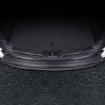 For Nissan Qashqai J11 2016- car Rear Bumper Protector leather Sill Trunk Tread Plate Trim Scuff Plate Car Styling 1 PCSglW