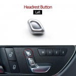 Auto esmase istme peatoe reguleerimisl&uuml;liti nupukate katte jaoks Benz A B C E ML GL GLE GLK CLS W204 W207 W212 W166 X204 W218 W117 Headrest Left