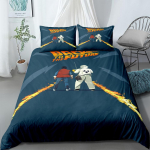 Kummaline tekikate komplekt King Queen Double Full Twin Single voodi linane komplekt 135x200cm