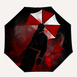 1 tk Umbrella Corporation, Resident Evil Tuulekindel Automaatne Vihmavari, Kaasaskantav Kokkupandav Disain, Kerge Naistele/Meestele Kingitus a0811200