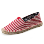 Meeste espadrillid Meeste lapit&ouml;&ouml;ga pealepandavad suvekingad Meeste mokassiinid Hingav l&otilde;uend Meeste kingad Džuudiga kaetud Naiste kingad Unisex 38 gray