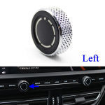 Autoraadio helitugevuse nupu kate CD-multimeedia juhtl&uuml;liti nupud Porsche Cayenne 7P5 Panamera 970 Macan 95B 95B9195 jaoks Left 1PC