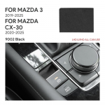 &Uuml;lemine seemisenahast viimistlus LHD RHD Kleebis Mazda 3 BP Axela CX30 CX-30 2024 2025 Elektroonilise k&auml;sipiduri soon Black LHD RHD