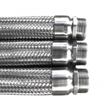 304 roostevabast terasest keermestatud metallist gofreeritud painduv voolik - k&otilde;rge temperatuurikindel metalltoru