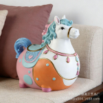 Hobuseaasta Suur Rahaautomaat S&auml;&auml;stupurk - Rikkuse Meelitamise Kaunistus Elutuppa Televiisorikapp Horse Money Box - Removable