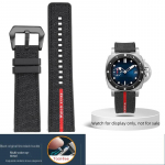 Panerai SUBMERSIBLE rihma jaoks Luna Rossa PAM1466 PAM1391 PAM1565 K&auml;ev&otilde;ru Kummirihm 22MM 26mm Meeste 24mm Kellarihm Veekindel 22mm-width